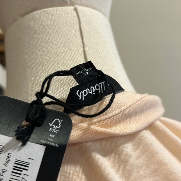 Allbirds Women’s Merino Wool Blend Trino LS Tee Classic Fit Aspen XS NWT - Picture 6 of 7